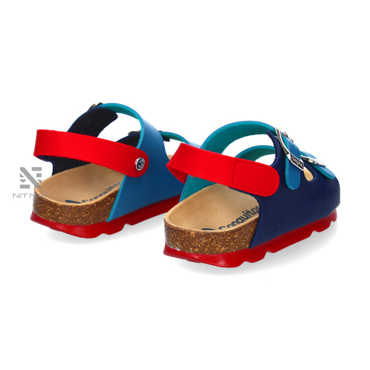 Sandalias Conguitos Bio con Hebillas Azules